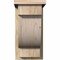 Ekena Millwork Alpine Rough Sawn Corbel w/Backplate, Douglas Fir, 8"W x 12"D x 16"H COR08X12X16ALP01RDF - alternate 3